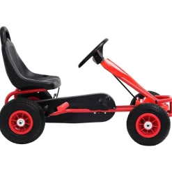 Skelter met pedalen en pneumatische banden>vidaXL Clearance