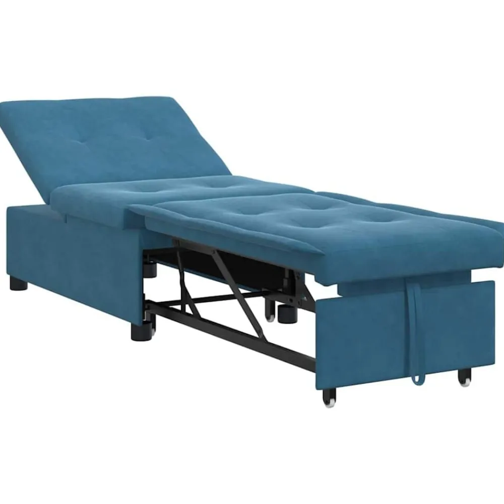 Slaapbank 194 x 67 x 82 cm Fluweel>vidaXL Best
