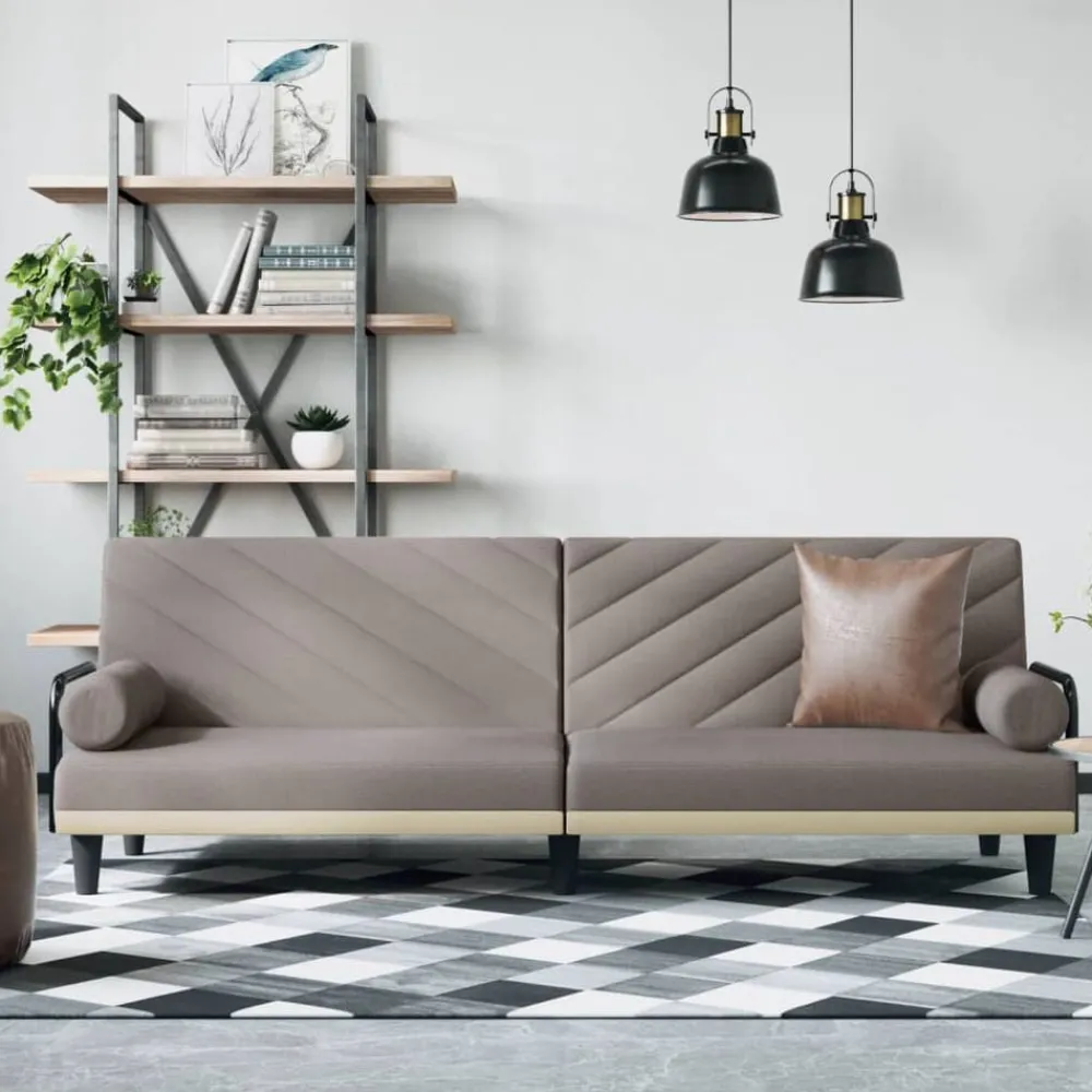 Slaapbank met armleuningen stof>vidaXL New