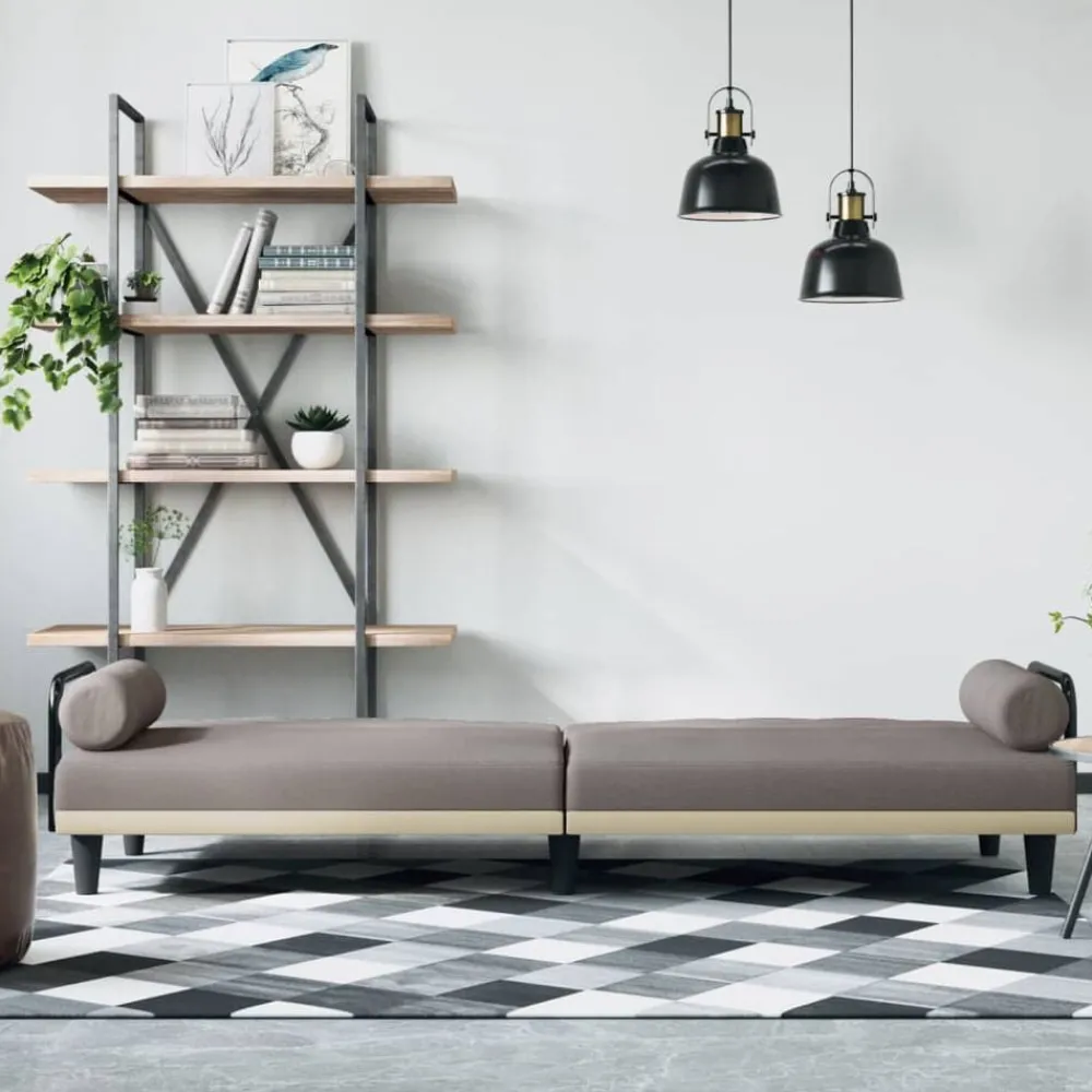Slaapbank met armleuningen stof>vidaXL New