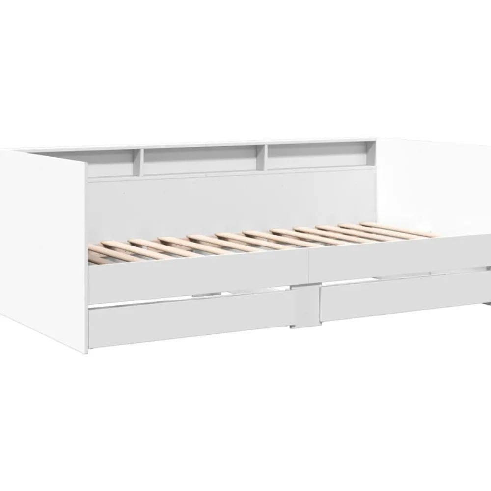 Slaapbank met lades zonder matras 100x200 cm>vidaXL Online