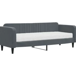 Slaapbank met matras 80x200 cm fluweel>vidaXL Online