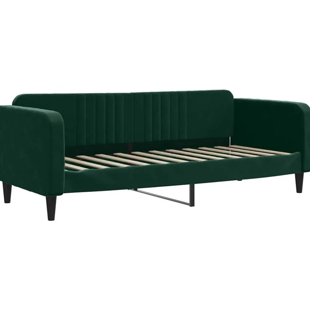 Slaapbank 80x200 cm fluweel>vidaXL New