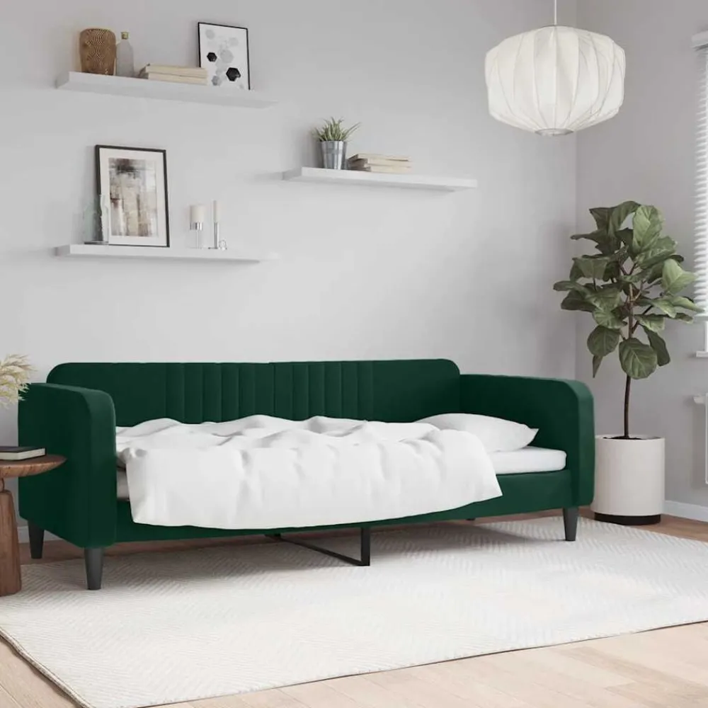 Slaapbank 80x200 cm fluweel>vidaXL New
