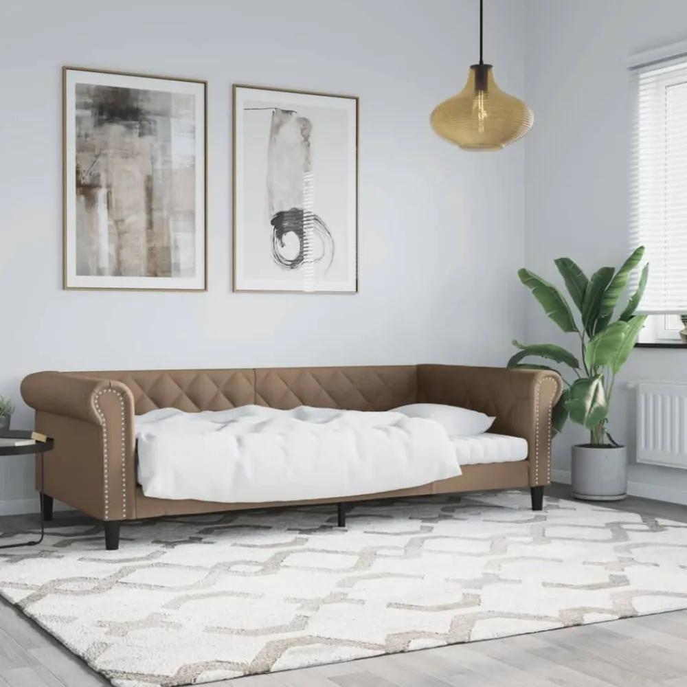 Slaapbank 80x200 cm kunstleer kleurig>vidaXL Discount