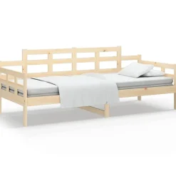 Slaapbank 90x200 cm massief grenenhout>vidaXL