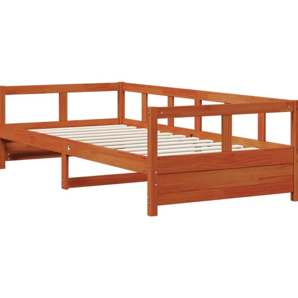 Slaapbank zonder matras 80x200 cm massief grenenhout>vidaXL Discount
