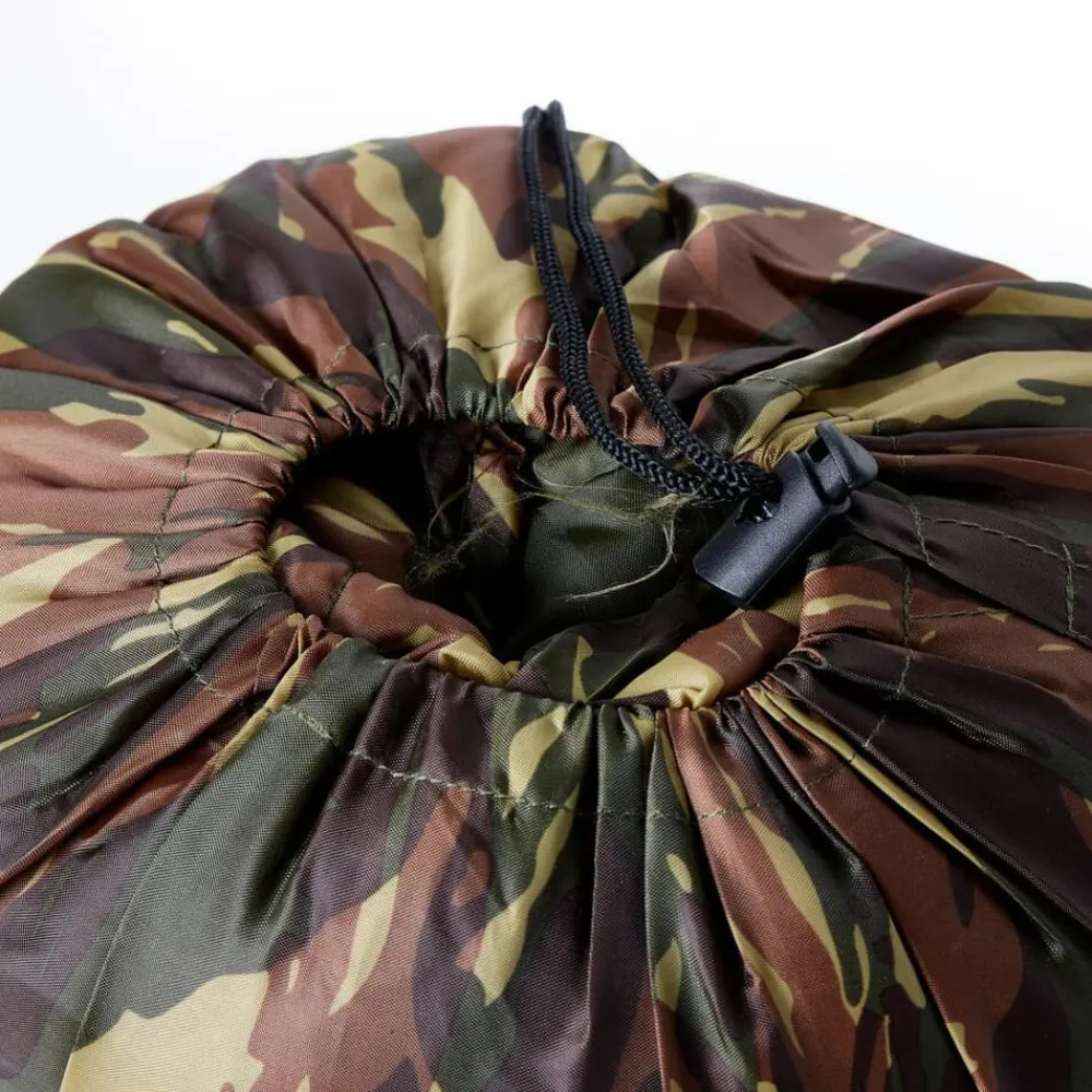 Buitensport*vidaXL Slaapzak voor volwassenen 3 seizoenen Camouflage