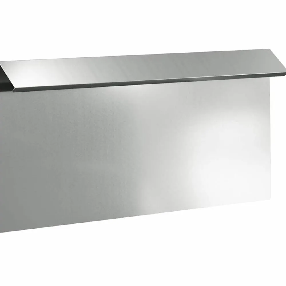 Tuinafscheidingen*vidaXL Slakkenhekje Zilver 50 x 3,5 x 25 cm Gegalvaniseerd staal