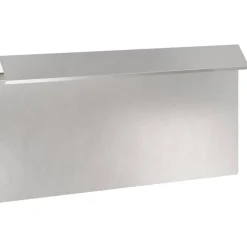 Slakkenhekje Zilver 50 x 3,5 x 25 cm Roestvrij staal>vidaXL Discount