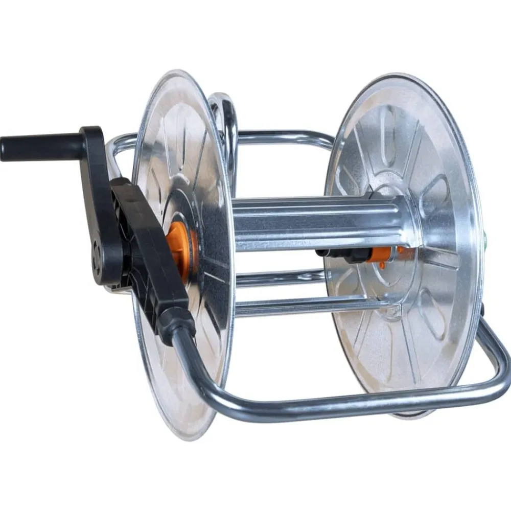 Bouwbeslag*vidaXL Slanghaspel voor 50 m 1/2" of 35 m 3/4" slang wandmontage staal