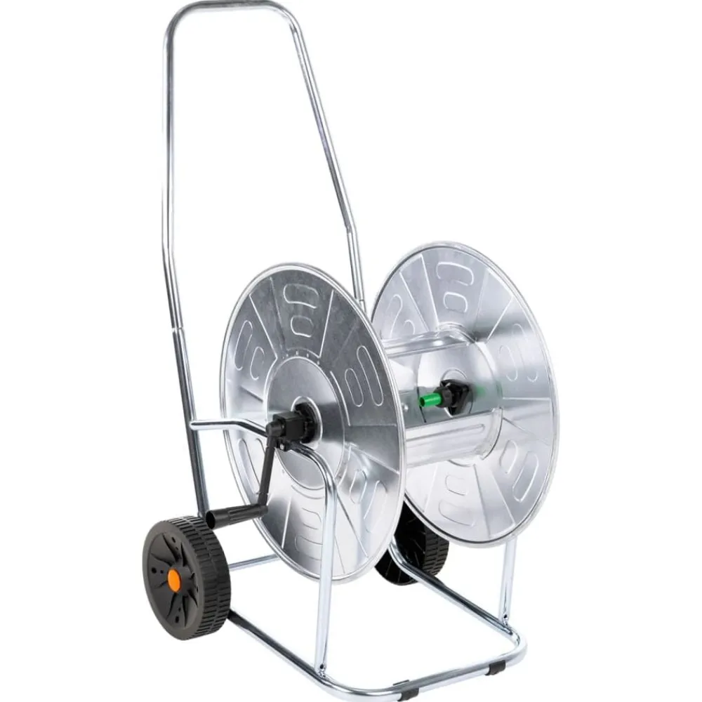 Bouwbeslag*vidaXL Slanghaspelkar voor 80 m 3/4" slang staal