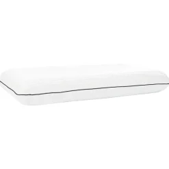Linnengoed*vidaXL Slapen kussen Effen Wit 80 x 40 x 12 cm Gelschuim