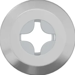 Slotmoer 2 pcs Nikkel M6 x 15 mm Staal><noscript><img width=