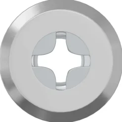 Slotmoer 2 pcs Zilver M6 x 15 mm Staal><noscript><img width=