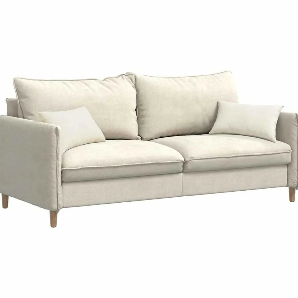 Woon- & Tuinaccessoires*vidaXL Sofa Kussens 2 stuks Crème 50 x 30 cm Cordstof Crème