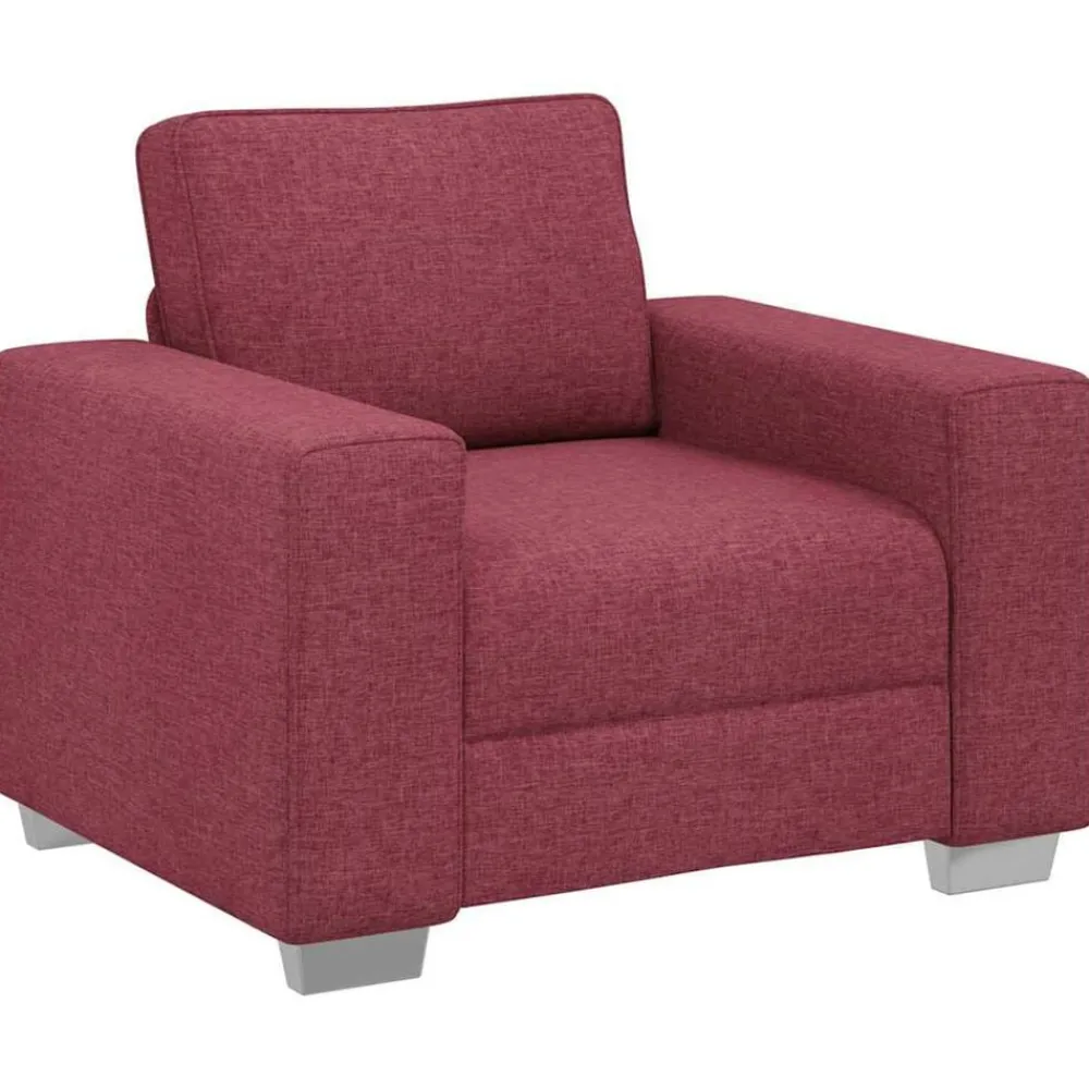 Sofa Stoel Wijnrood 100 cm Stof>vidaXL Sale