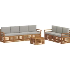 Sofa-Sets 8 pcs Massief Acaciahout>vidaXL Hot