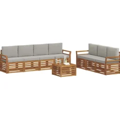 Sofa-Sets 8 pcs Massief Acaciahout><noscript><img width=