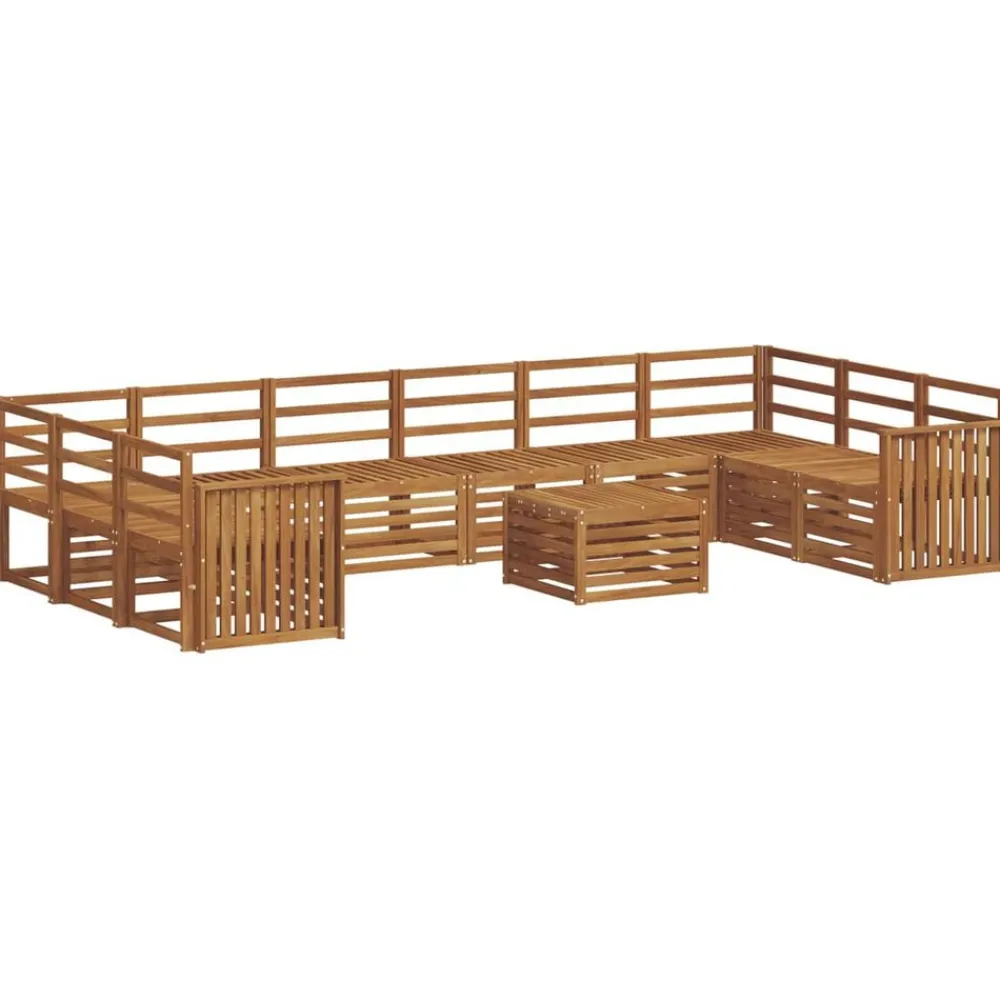 Sofa-Sets Massief Acaciahout>vidaXL