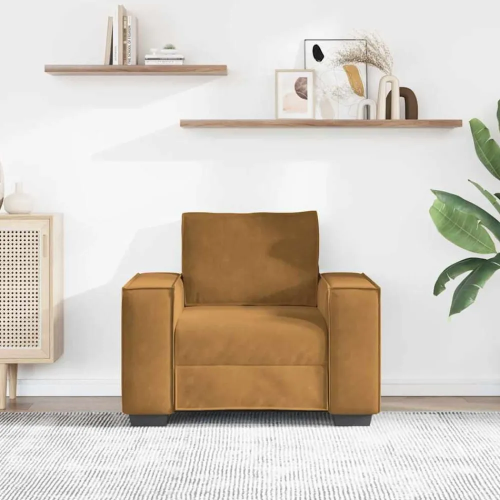 Sofastoel 100x78x84 cm Fluweel>vidaXL Clearance