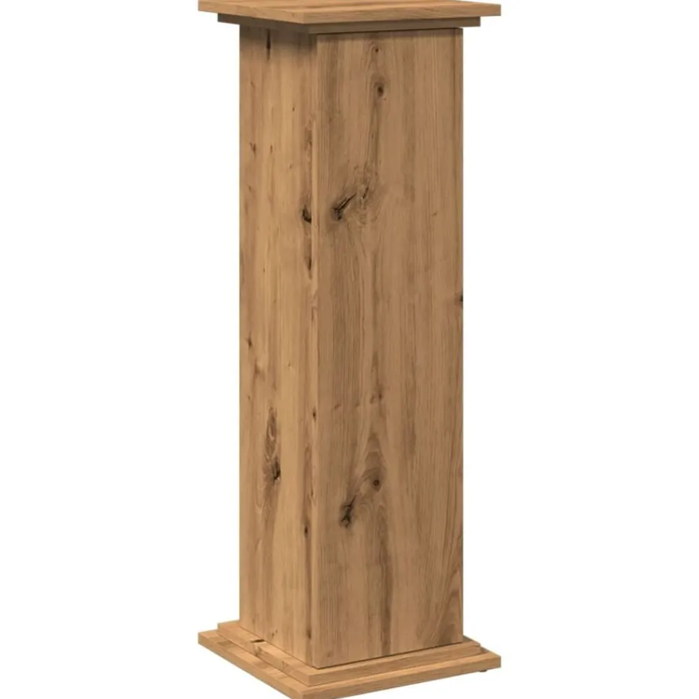 Tuin & Gazon*vidaXL Sokkel met opbergruimte 31x30x90 cm hout artisanaal eikenkleur artisanaal eikenkleurig
