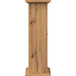 Tuin & Gazon*vidaXL Sokkel met opbergruimte 31x30x90 cm hout artisanaal eikenkleur artisanaal eikenkleurig