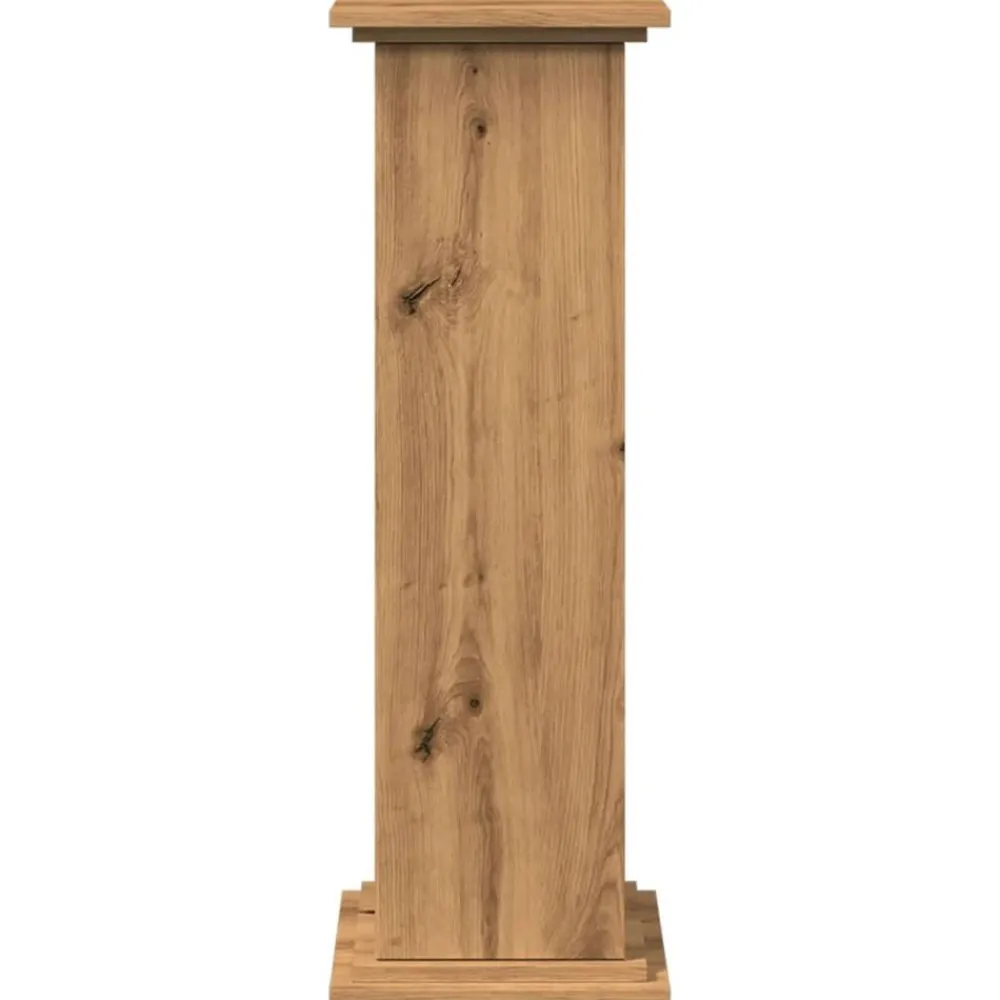 Tuin & Gazon*vidaXL Sokkel met opbergruimte 31x30x90 cm hout artisanaal eikenkleur artisanaal eikenkleurig