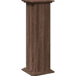 Sokkel met opbergruimte 31x30x90 cm bewerkt hout bruin eiken>vidaXL Discount