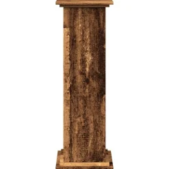 Tuin & Gazon*vidaXL Sokkel met opbergruimte 31x30x90 cm bewerkt hout kleur Oud hout