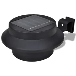 Verlichting*vidaXL Solar buitenlampset 6 stuks Zwart