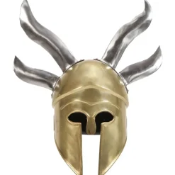 Soldatenhelm Grieks replica LARP staal messingkleurig>vidaXL New