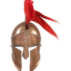 Soldatenhelm Grieks replica LARP staal koperkleurig>vidaXL Clearance