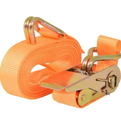 Bouwbeslag*vidaXL Spanbanden 0,4 ton 6mx25mm 4 st Oranje