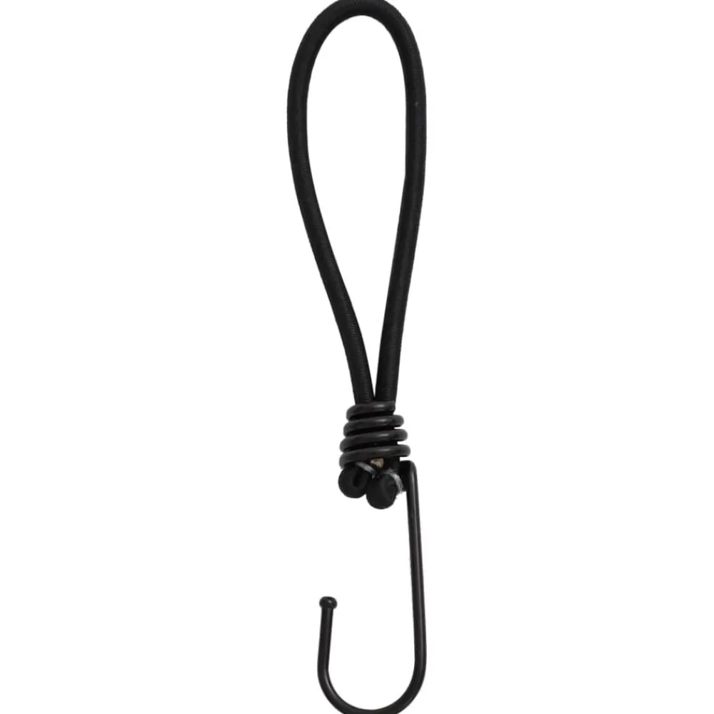 Buitensport*vidaXL Spanelastiek met haken 25 st 17 cm
