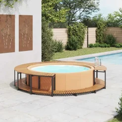 Spa-ombouw 273x53 cm massief acaciahout>vidaXL Sale