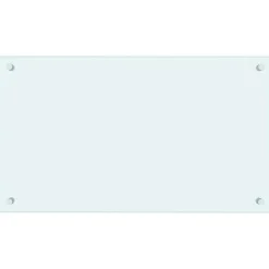 Spatscherm keuken 70x40 cm gehard glas wit>vidaXL Discount