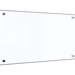 Spatscherm keuken 70x40 cm gehard glas transparant>vidaXL Outlet