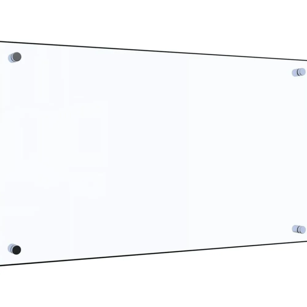 Spatscherm keuken 70x40 cm gehard glas transparant>vidaXL Outlet
