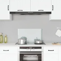 Spatscherm keuken 70x40 cm gehard glas transparant>vidaXL Outlet