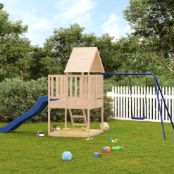 Speelhuis massief grenenhout>vidaXL Discount