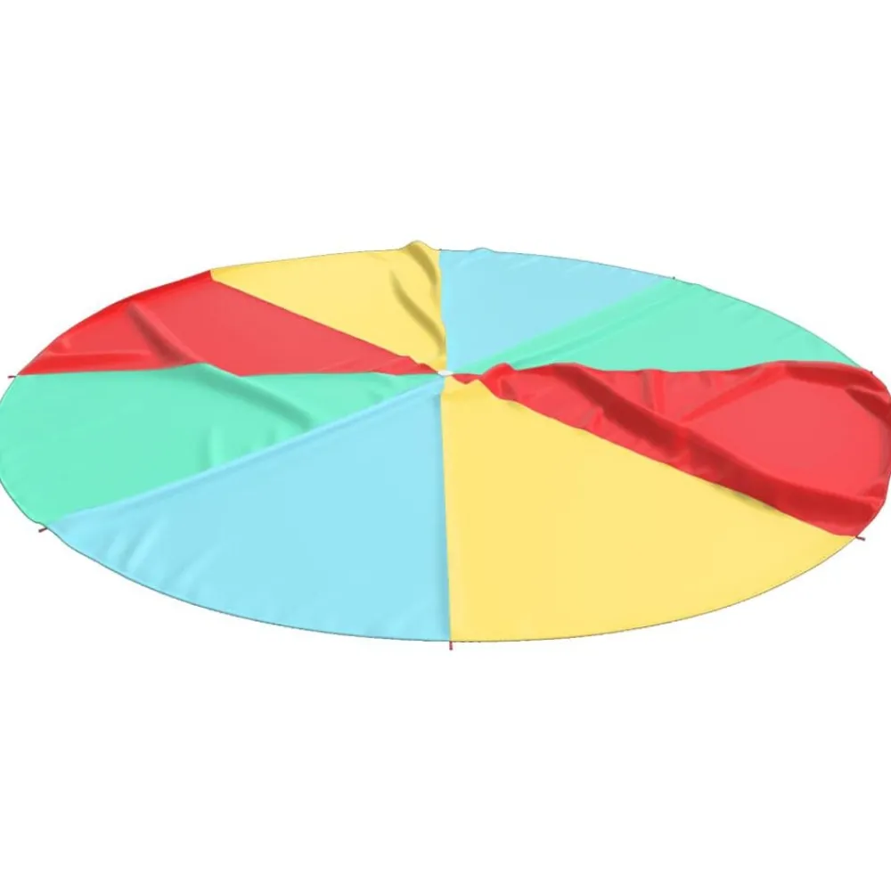 Spellen*vidaXL Speelparachute voor kinderen Ø3,5 m stof