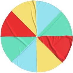 Spellen*vidaXL Speelparachute voor kinderen Ø3,5 m stof
