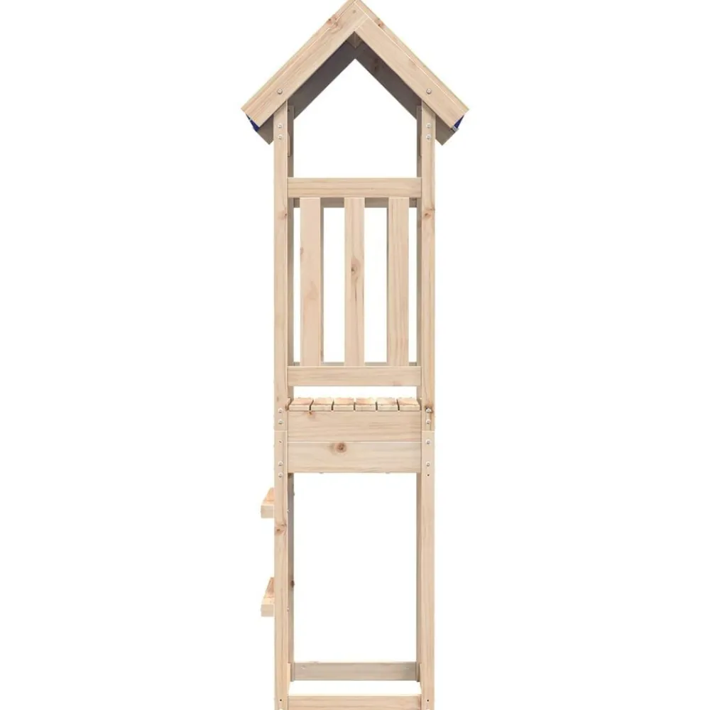 Speeltoren Bruin 52,5 x 46,5 x 208 cm Massief grenenhout>vidaXL New