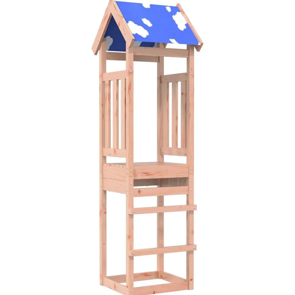 Buitenspeelgoed*vidaXL Speeltoren Bruin 52,5 x 46,5 x 208 cm Massief Douglas hout