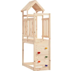 Speeltoren Bruin 53 x 110,5 x 214 cm Massief grenenhout>vidaXL Online