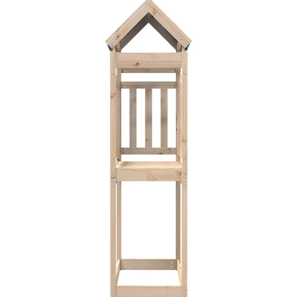 Speeltoren Bruin 52,5 x 110,5 x 215 cm Massief grenenhout>vidaXL Online