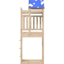 Buitenspeelgoed*vidaXL Speeltoren Bruin 85 x 52,5 x 239 cm Massief grenenhout