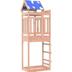 Buitenspeelgoed*vidaXL Speeltoren Bruin 85 x 52,5 x 239 cm Massief Douglas hout