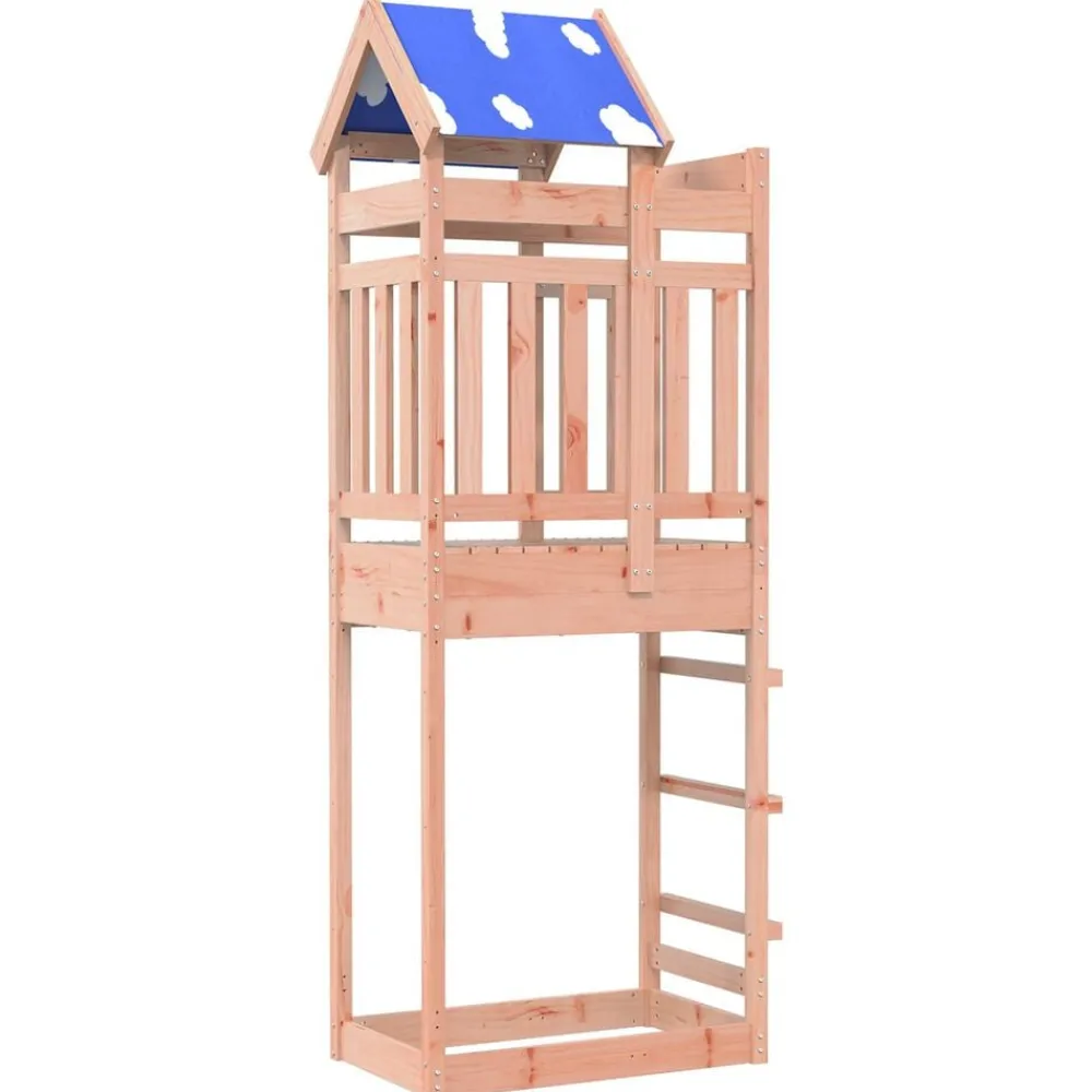 Buitenspeelgoed*vidaXL Speeltoren Bruin 85 x 52,5 x 239 cm Massief Douglas hout